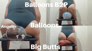 A big ass that pops inflated balloons (1)