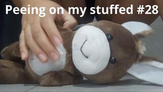 Peeing on my stuffed #28