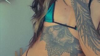 Sit Back and Watch Me Smoke in My Tiny Bikini