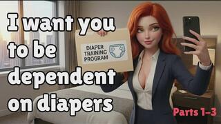 Psycho tinder date's regression training files bundle (Parts 1-3) | ABDL roleplay