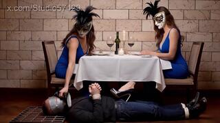His Two Girlfriends Found Out - Shoe Smelling Cheater Punishment, Foot Domination