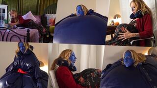 Alone in the Office Blueberry Transformation