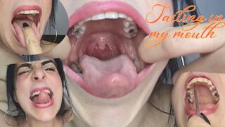 Sailing through my mouth