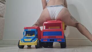 Riding Two Trucks – Fart After Fart