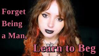 Forget Being a Man, Learn to Beg - Sissy Sluts, Mind Fuck, Edging Games 720p mp4