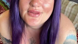 Valeri sucking dildo and b2p balloons