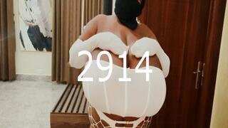 Maja meets Angela Part 12 - Busty Angela's White Lingerie Strip (Clip No 2914 - wmv version)