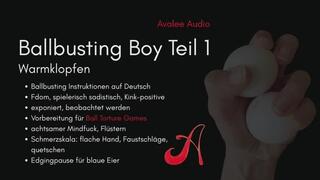 Ballbusting Boy Teil 1 | Avalee Audio | German | JOI | CBT | Edging | Slow Burn | Playful | Kink Positive | Harte Hand | Keine Harten Worte | Anweisungen für süße Masochisten