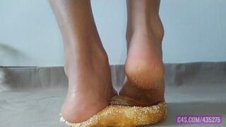 Fresh Bread Barefoot Crush - 4K MP4