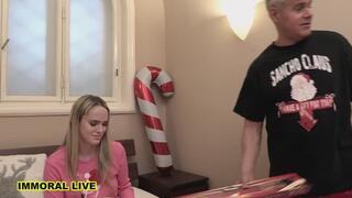 19-Year-Old Sorority Slut Atehna Fleurs Creampies & Demolished By Huge Cock Football Coach – Immoral Productions 4k