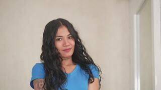 Emma's ultimate transformation: from curls to confident! (CLOSE ANGLE VERSION)