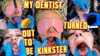 Drooling Mouth Fetish - My Dentist Turned Out to be Kinkster