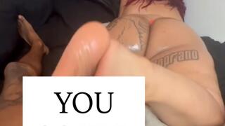 Watch My Divine Feet Drain a Sexy Alpha Male - Beta Losers Like You Will NEVER Feel This!