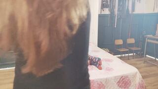 A BOY GETS PUNISHED FOR STILL USING A DIAPER AND MAKING IT WET HD