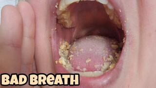 Bad Breath Fetish Compilation – Close Up Mouth Breathing
