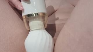 Lost the Bet – 3 Mega Loud Orgasms Private Video (Satisfyer Wand)