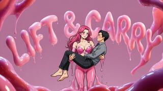Lift & Carry - Fitness Portfolio Photoshoot Turns Into Overhead Suck & Reverse Ride (Erotic Audio)