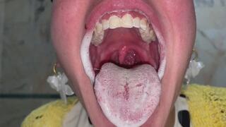 Cleaning my sharp teeth: A high quality moment with Athenea’s mouth | GTS Oral Vore & Toothpaste Messy