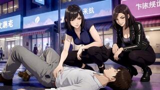 Sienna and Layla Boot Domination Public Humiliation and Stomping