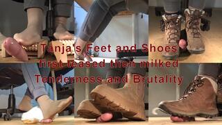 Oh so wonderful! Feet, shoes and a happy ending under Tanja - VD 14