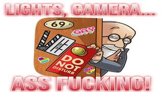 Lights Camera...Ass Fucking!