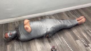 Mummified and Thoroughly Gagged in the Empty House, Part 5 -avi