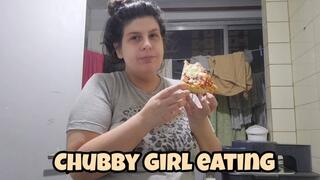 Chubby Overeating Compilation – Greedy BBW Stuffing Her Face