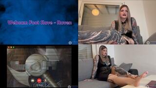 "Webcam Foot Slave - Raven" POV Foot Fetish Foot Modeling Mesmerize Magic Control Female Training