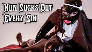 Latex Nun Sucks Out Every Sin from sinner
