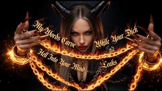 My Words Carve Hell Into Your Mind While Your Dick Leaks