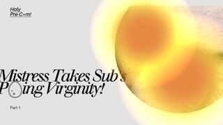 Taking my Sub's Pegging Virginity!