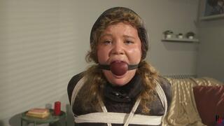 Vanda - Her Hidden Fetish - Tight Down Jacket Hogtie (FULL HD MP4)