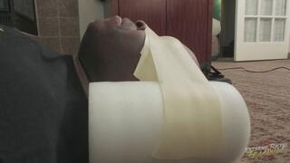 Mistress Mo: Rough Foot Smothering in Yoga Socks & Smelly Barefeet (FULL)- POV