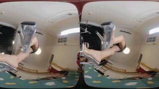 3DVR180 ERER High Heel Thick Sole Sandal - POV Crushes You