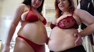 Eva and Tamara s measurements and weigh in for April 2026