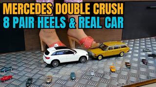 Mercedes Double Crush – 8 High Heels & Real Car Finale