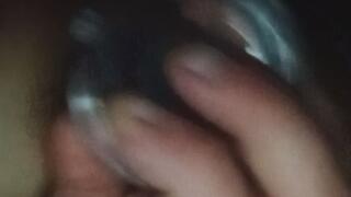 Masked Muscle Boy - Wet & Loud Transparent Dildo Play