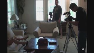 BEHIND THE SCENES POOL SHOOT WITH FULL CREW