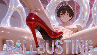 Ballbusting - Post-Concert Backstage Turns Into Booted Ballbusting (Erotic Audio)