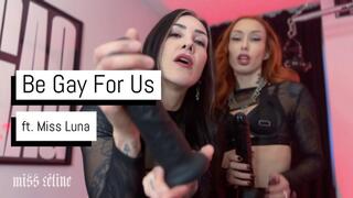 Be Gay For Us | FemDom Bi Encouragement