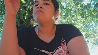 “Don’t speak, just watch me enjoy my smoke