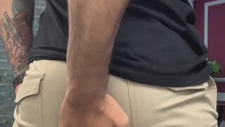 Messing my diaper and wearing tactical pant