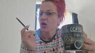 Morning Cravings Hit Hard – Coffee & Chain Smoking Routine