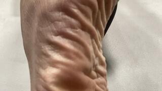 Repeated knockouts by my big size 11 feet