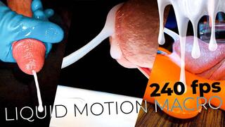 Non-Stop Cumshot Compilation #1: 5min Extreme Slow Motion Macro Finish