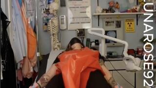 DAMSEL NURSE BOUND Nurse Luna is in a four point restrains in the medical clinic! Trapped and scare begging, crying and moaning to be freed! Will I?