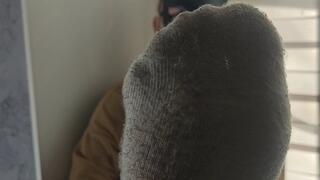 Lick my warm, salty gym socks and feet clean