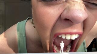 GIANTESS POV: Possessive Goddess Shrinks & Devours Bully