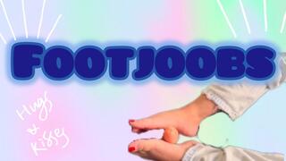 I give my boyfriend footjobs!