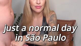 JOI AND CUM IN LEATHER